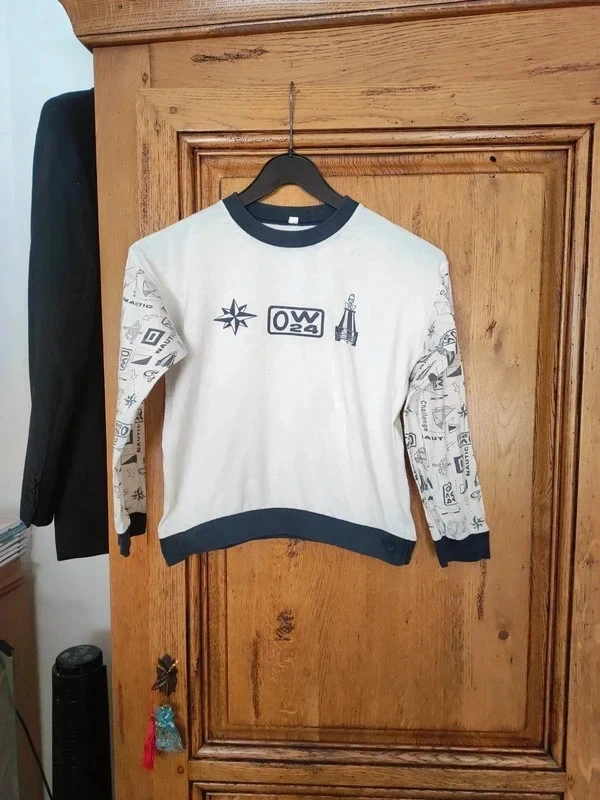 T shirt manches longues taille 10 ans en coton